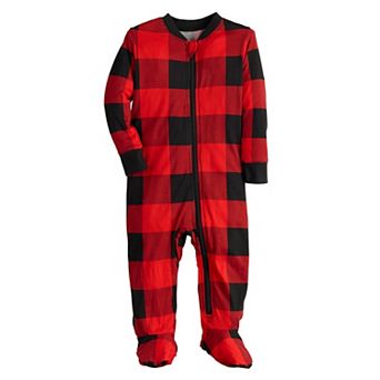 Baby Jammies For Your Families® Buffalo Check Footed Pajamas