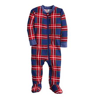 Baby & Toddler Jammies For Your Families® Tolli Tartan Plaid Footed Pajamas