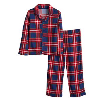 Toddler Jammies For Your Families® Tolli Tartan Plaid Pajama Top & Pajama Bottoms Set