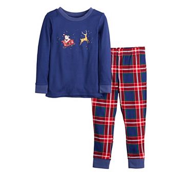 Toddler Jammies For Your Families® Tolli Tartan Plaid Pajama Top & Pajama Bottoms Set