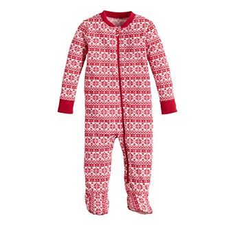 Baby & Toddler Jammies For Your Families® Joy Fairisle Footed Pajamas