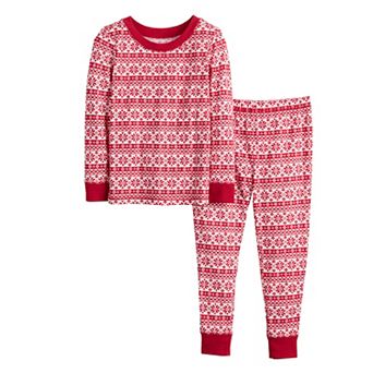 Toddler Jammies For Your Families® Joy Fairisle Pajama Top & Pajama Bottoms Set