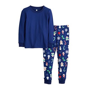 Toddler Jammies For Your Families® Holiday Jumble Pajama Top & Pajama Bottoms Set