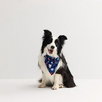 Pet Jammies For Your Families Holiday Jumble Bandana