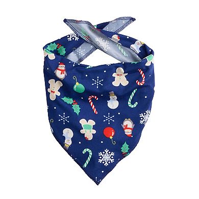 Pet Jammies For Your Families Holiday Jumble Bandana