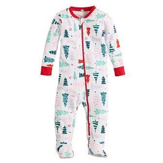 Baby & Toddler Jammies For Your Families® Christmas Tree Farm Footed Pajama