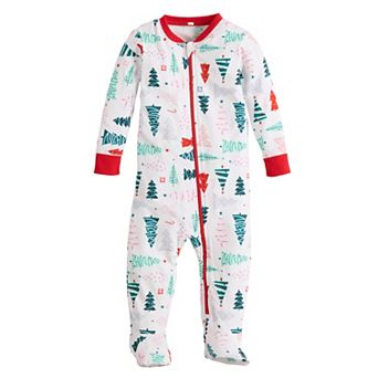 Baby & Toddler Jammies For Your Families® Christmas Tree Farm Footed Pajama