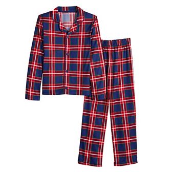 Kids 4-14 Jammies For Your Families® Tolli Tartan Plaid Pajama Top & Pajama Bottoms Set