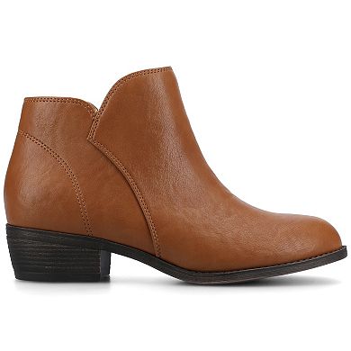 Journee Solarah Women's Comfort Ankle Booties