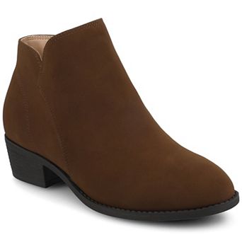 Journee Solarah Women's Comfort Ankle Booties