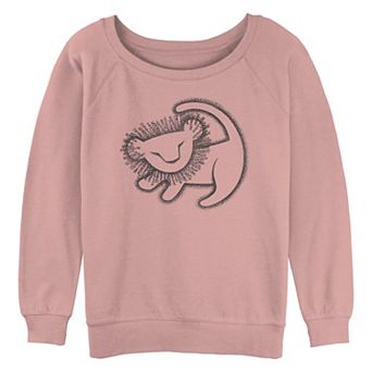 Disney's The Lion King Simba Wall Paint Juniors' Graphic Pullover