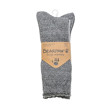 Women's Bearpaw 4-pk. Mixed Texture Crew Socks