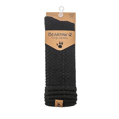 Women's Bearpaw Cable Knee High Socks