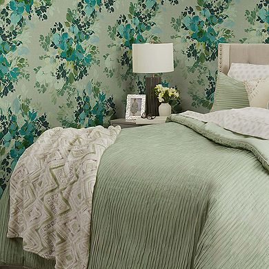 Nicole Miller Botanic Sage Peel & Stick Wallpaper