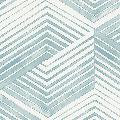 Nicole Miller Geo Movement Clay Peel & Stick Wallpaper