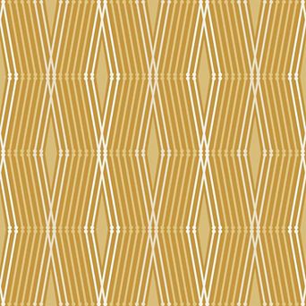 Nicole Miller Hard Edge Ogee Clay Peel & Stick Wallpaper