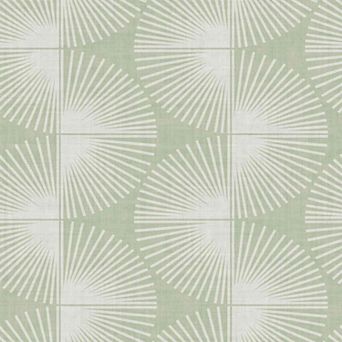 Nicole Miller Fluted Geo Smoke Peel & Stick Wallpaper