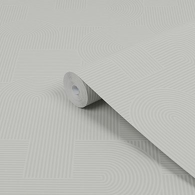 Sublime Mindful Living Navy Wallpaper