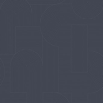 Sublime Mindful Living Navy Wallpaper