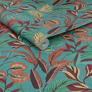 Sublime Paradise Arts Neutral Wallpaper