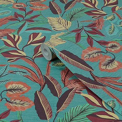 Sublime Paradise Arts Neutral Wallpaper