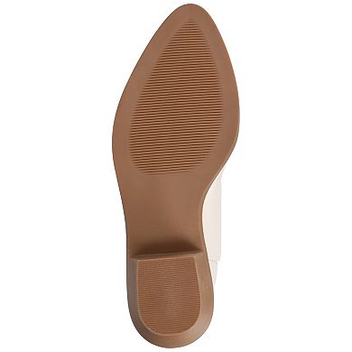 Journee Underwood Women's Casual Comfort Pointed Toe Ankle Boots