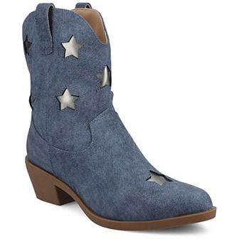 Journee Underwood Women's Casual Comfort Pointed Toe Ankle Boots