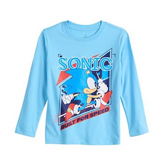 Boys 4-12 Jumping Beans® Sonic the Hedgehog Built For Speed Long Sleeve Graphic Tee