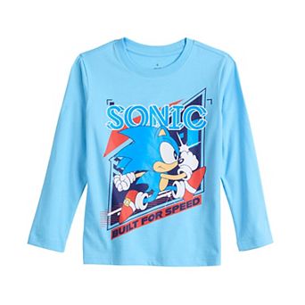 Boys 4-12 Jumping Beans® Sonic the Hedgehog Built For Speed Long Sleeve Graphic Tee