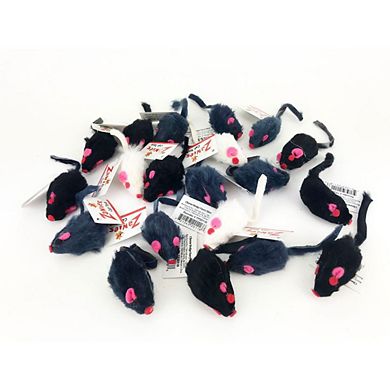 20 x Cat Toy Realistic Mice