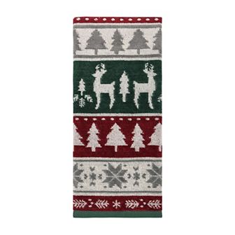 St. Nicholas Square® Fair Isle Bath Hand Towel