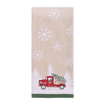 St. Nicholas Square® Tree Truck Hand Towel