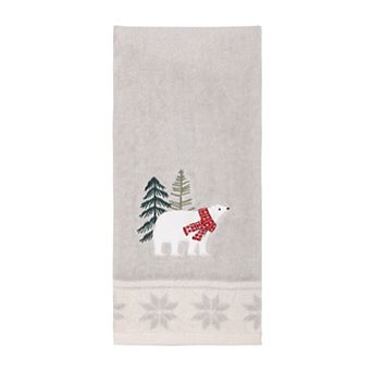 St. Nicholas Square® Polar Bear Frame Hand Towel
