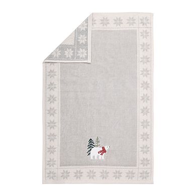 St. Nicholas Square® Polar Bear Frame Hand Towel