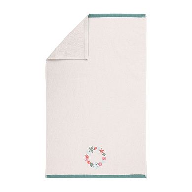 St. Nicholas Square® Shell Wreath Hand Towel