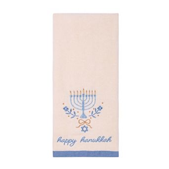 St. Nicholas Square® Happy Hanukkah Hand Towel