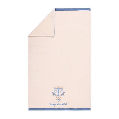 St. Nicholas Square Happy Hanukkah Hand Towel