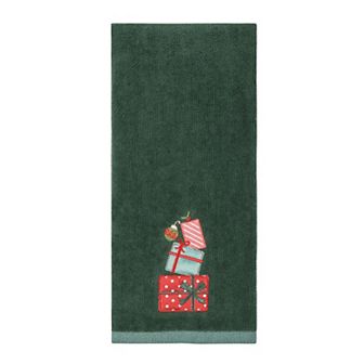 St. Nicholas Square® Stack Of Presents Hand Towel