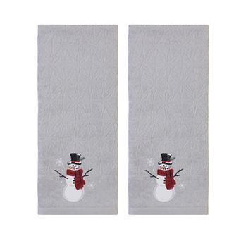 St. Nicholas Square® Snowman Hand Towel 2 pk