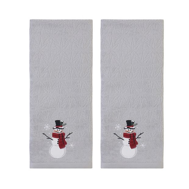 St. Nicholas Square® Snowman Hand Towel 2-pk.