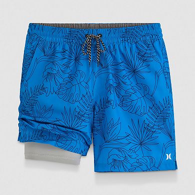 Men's Hurley 7.5" Printed Swim Trunks