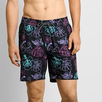 Men's Hurley 7.5" Printed Swim Trunks
