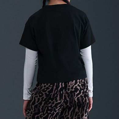 Girls 6-20 Nike Boxy Animal Print Graphic Tee
