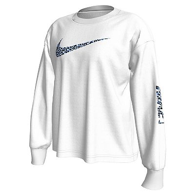Women's Nike Long Sleeve Animal Print Graphic Tee