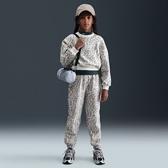 Girls 7-16 Nike Leopard Print Jogger