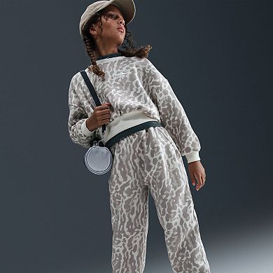 Girls 7-16 Nike Leopard Print Jogger