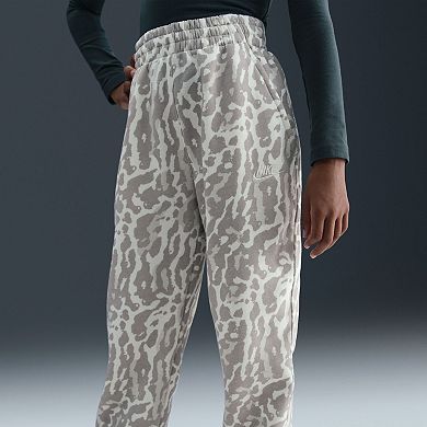 Girls 7-16 Nike Leopard Print Jogger