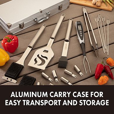 Cuisinart® Deluxe 14-Piece Grilling Tool Set