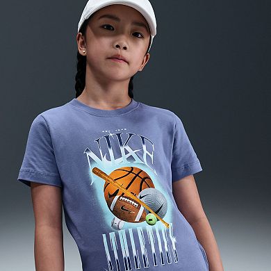 Kids 8-20 Nike Short Sleeve Sport Wildcard Graphic Tee