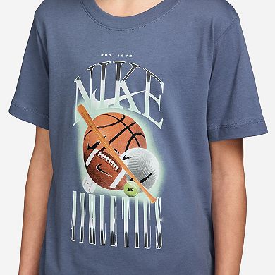 Kids 8-20 Nike Short Sleeve Sport Wildcard Graphic Tee
